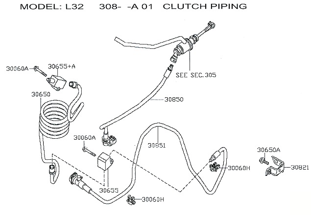 2007 Nissan versa clutch master cylinder #9